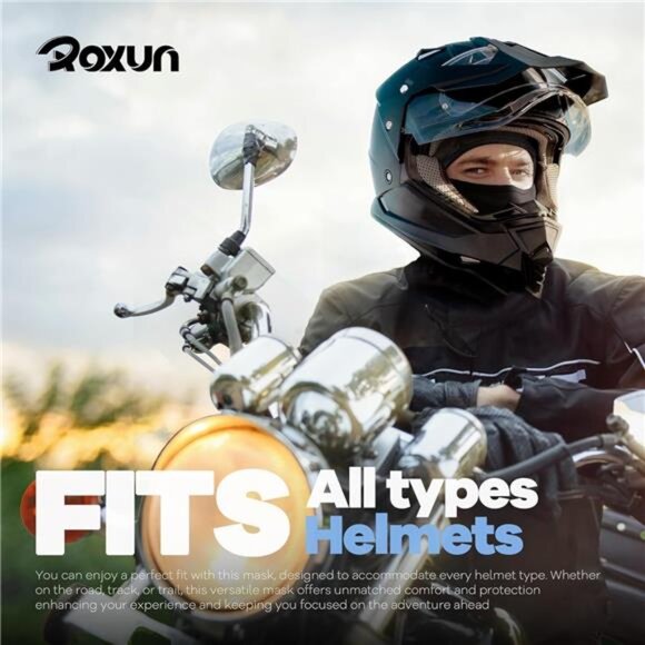 Ski Mask Shiesty, Motorcycle Face Mask Windproof UV Protector Cooling - Picture 3 of 8